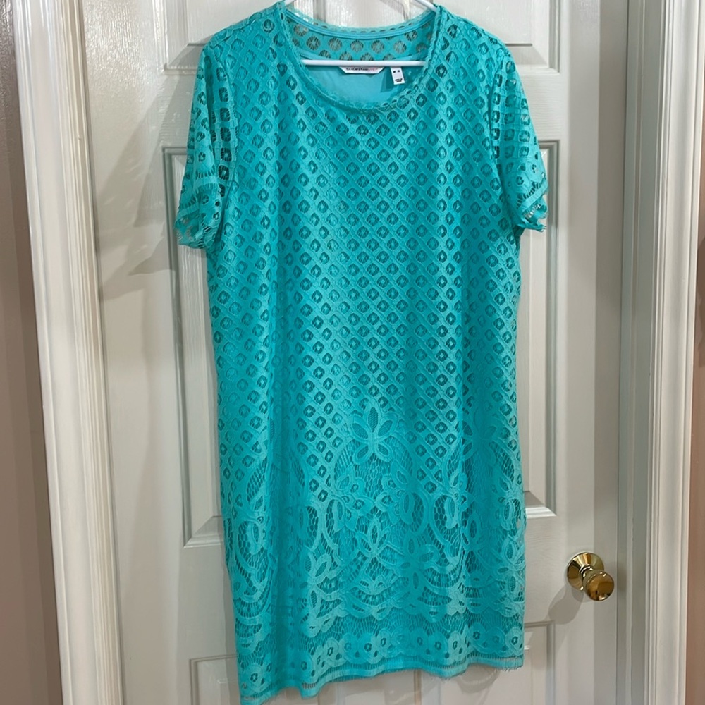 NWOT Isaac Mizrahi Live Lace Dress